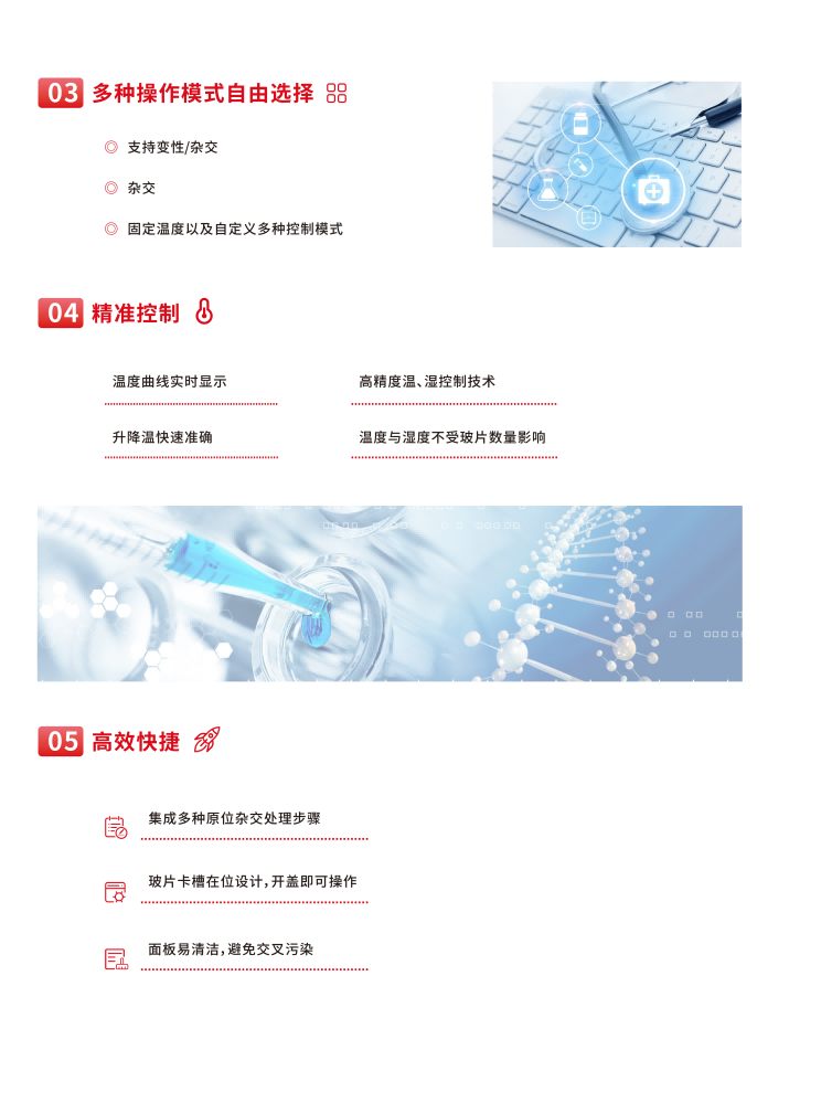 威尼德 HB-500 原位杂交仪 触控屏界面，实时显示温度曲线与实验进度